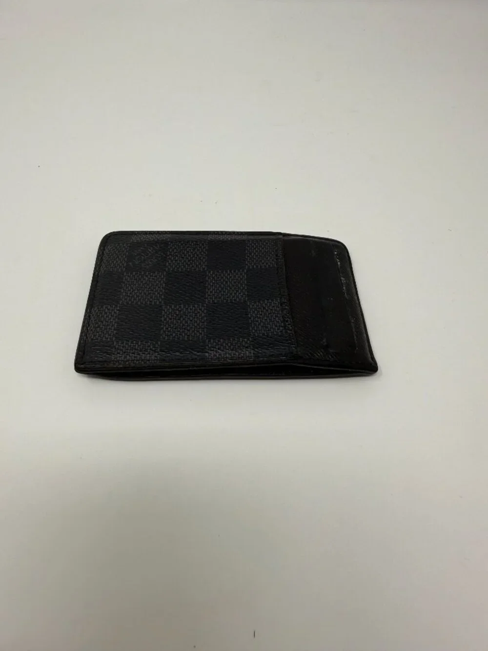 Louis Vuitton Neo Porte Cartes Damier Graphite Grey Card Holder